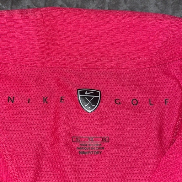 Nike Fit Dry.  Nike Golf Jersey.  Size XL.  Captain Morgan Logo. - Picture 2 of 10